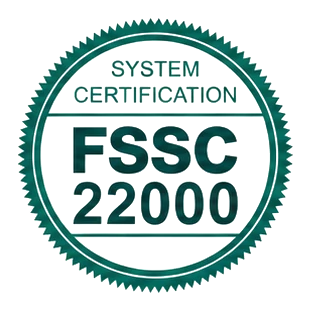 FSSC 22000 certification logo for Ureda Naturals