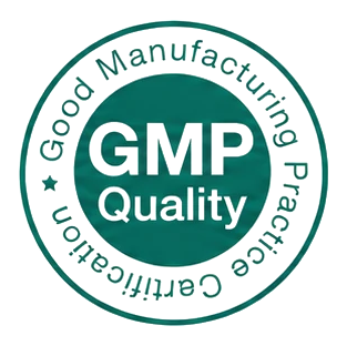 GMP quality certification logo for Ureda Naturals