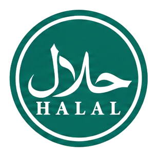 Halal certification logo for Ureda Naturals ingredients