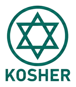 Kosher certification logo for Ureda Naturals ingredient supply