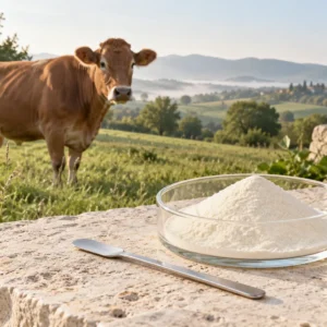 Bovine cartilage collagen peptide powder and granules for nutraceutical formulations