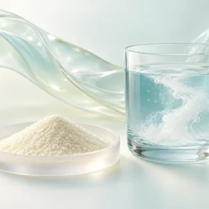 Low molecular weight chondroitin sulfate sodium powder dissolving in water